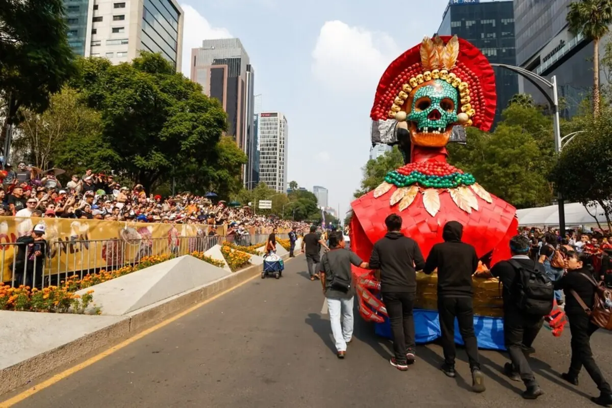 Esta será la ruta oficial para el Desfile de Día de Muertos en la CDMX. Foto: Visit México.
