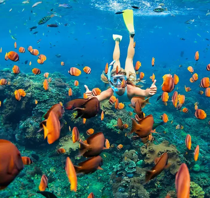 Disfruta de este destino escondico bajo el Arco de Cabo San Lucas. Foto: Cortesía. 