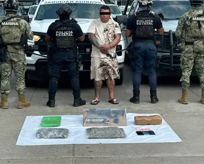 Detienen en Villahermosa a líder criminal con armas y drogas en Tabasco