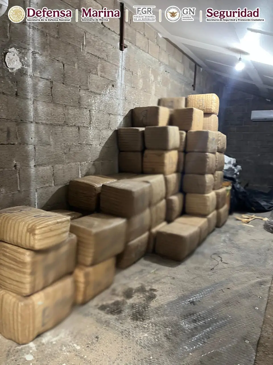 Droga asegurada