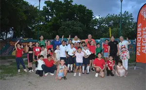 El parque ‘El Amor Mueve Montañas’ se llenó de risas, juegos y unión familiar en la colonia Antonio Toledo Corro en Culiacán