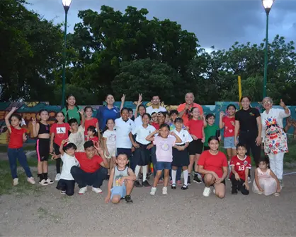 El parque ´El Amor Mueve Montañas´ se llenó de risas, juegos y unión familiar en la colonia Antonio Toledo Corro en Culiacán