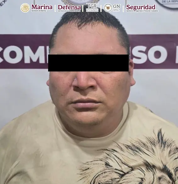 Guadalupe detenido en Villahermosa, Tabasco