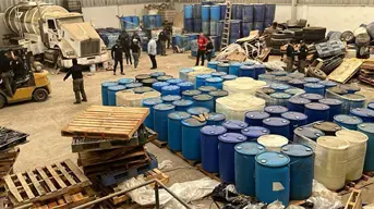 Aseguran laboratorios de drogas sintéticas en Durango: miles de litros de químicos decomisados