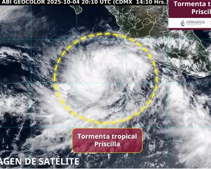 Tormenta tropical Priscilla se forma en costas mexicanas: ¿qué estados afectará?