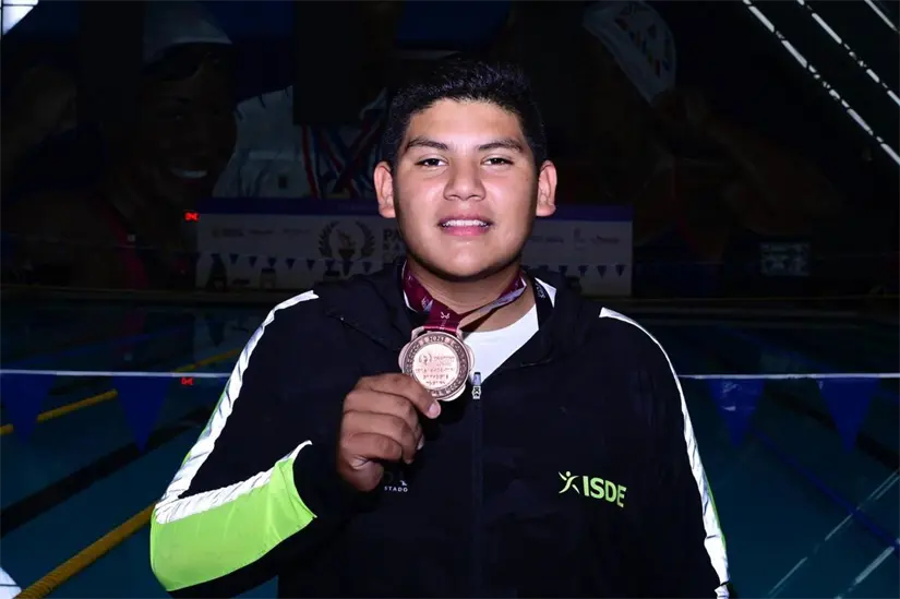 Oro, plata y ejemplo de vida: Carlos Ramírez inspira a todo Sinaloa con su hazaña deportiva en la justa nacional. Foto: ISDE