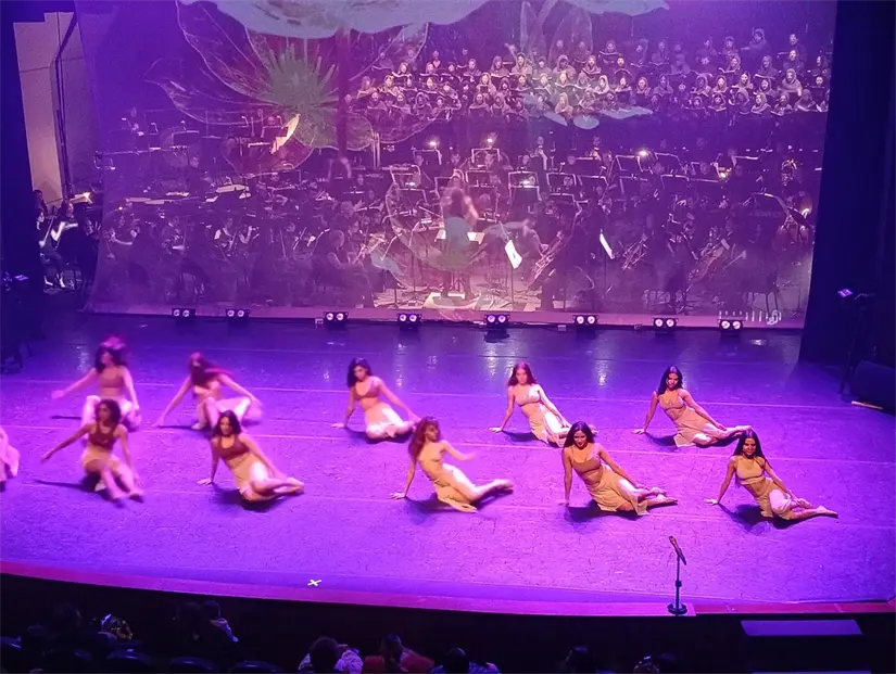 El lenguaje artístico permitió que la presentación se disfrutara de una manera singular. Fotos: TBN