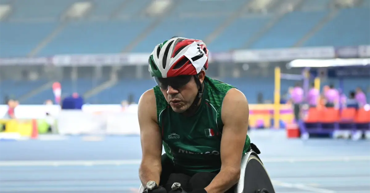 Edgar Navarro gana séptima medalla para México en Mundial de Para Atletismo 2025