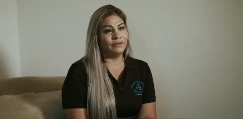 El consumo de sustancias la llevó a perder su hogar, su trabajo y la relación con sus hijas. Captura de pantalla