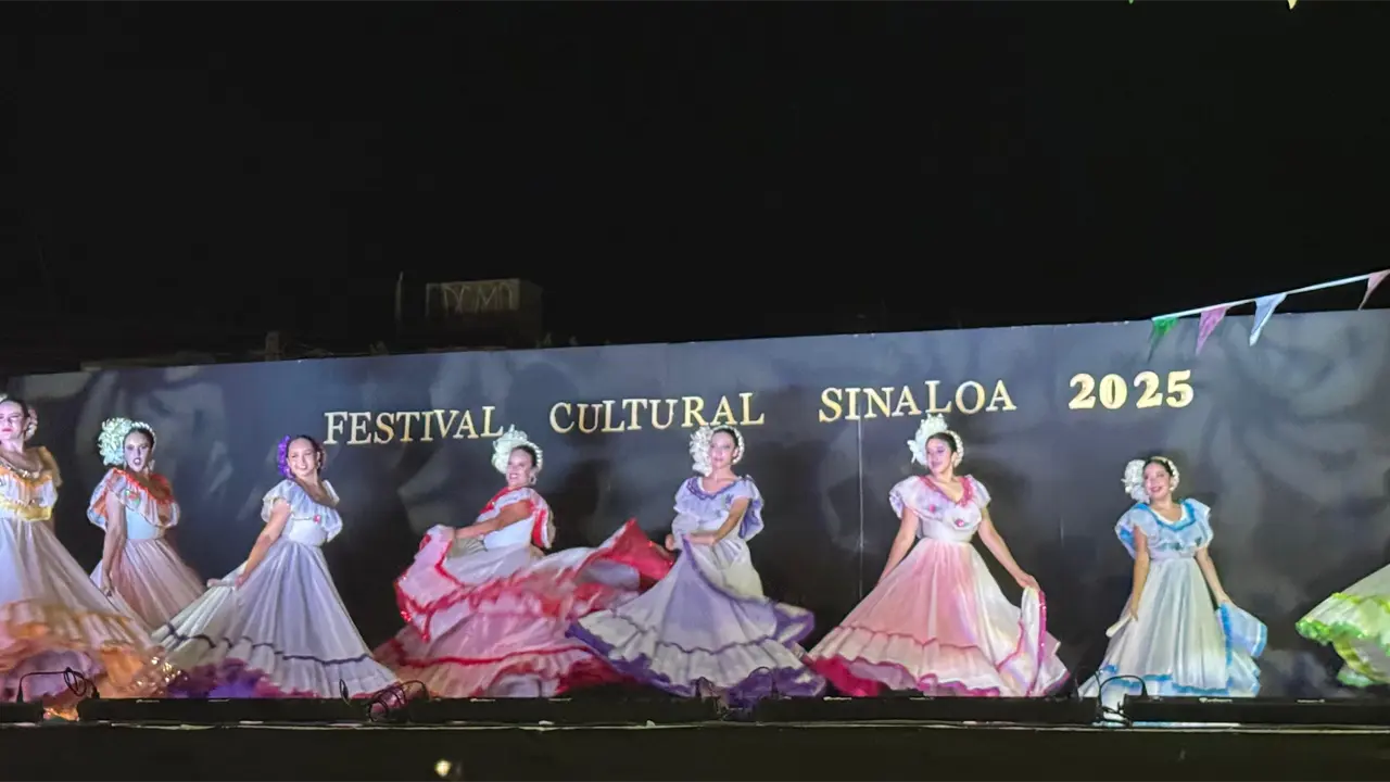 La Plazuela de Villa Unión fu escenario de la apertura del Festival Cultural Sinaloa 2025 en Mazatlán