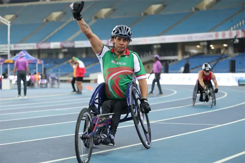 Edgar Navarro ha representado al país en siete Juegos Paralímpicos. Foto: CONADE