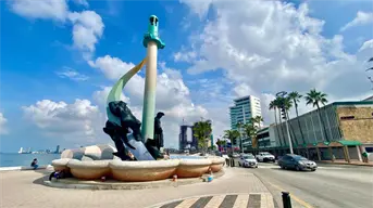 La Alegoría Marina, el monumento que refleja la riqueza de la vida mazatleca