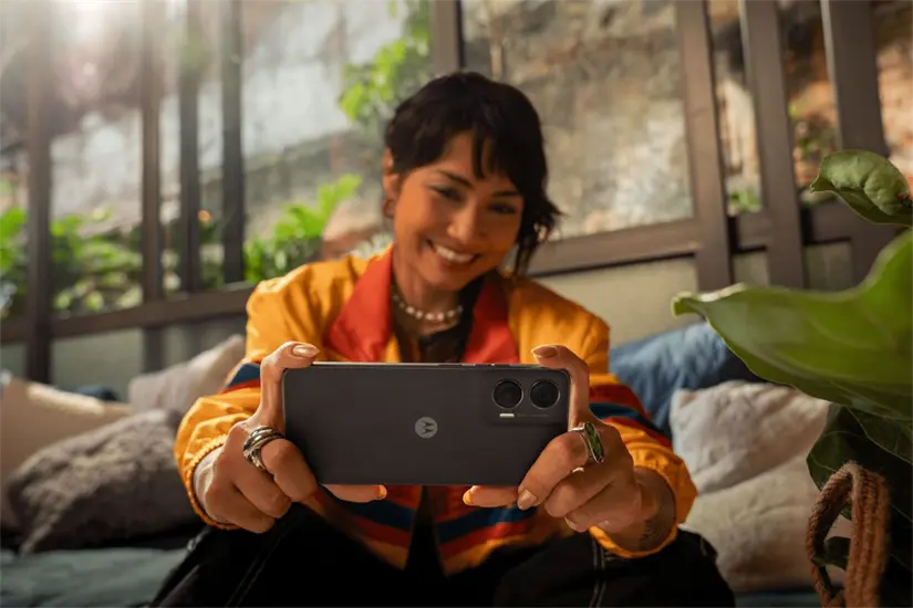  Motorola Moto G35 incluye cámara de 50 MP. Foto: Cortesía