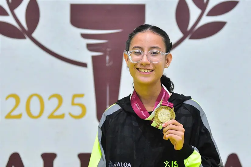Silvana María Quiñones Ramírez conquista el oro en 100 m planos T35 juvenil menor con velocidad y determinación. Foto: ISDE