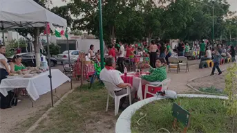 Unión y creatividad: Niñez emprendedora comercializa su talento en el parque Sonrisas con Valor durante una gran kermés