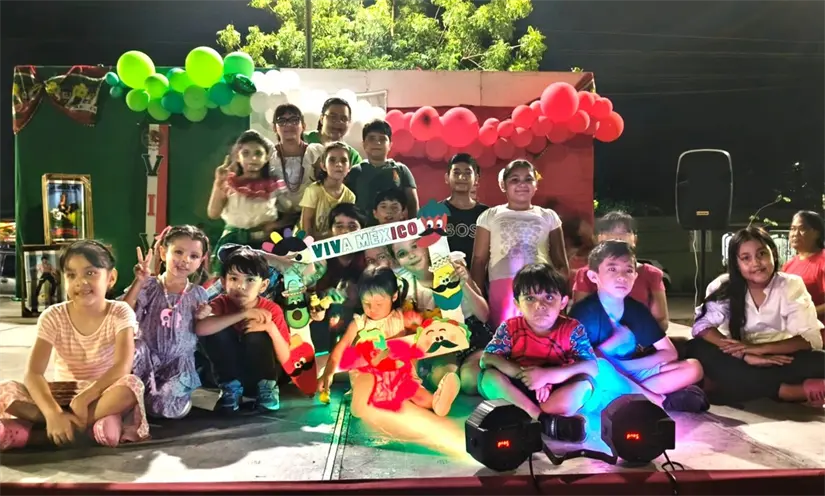 La niñez mostró que no hay edad para soñar en grande ni para emprender con entusiasmo y alegría. Foto: Cortesía/TBN