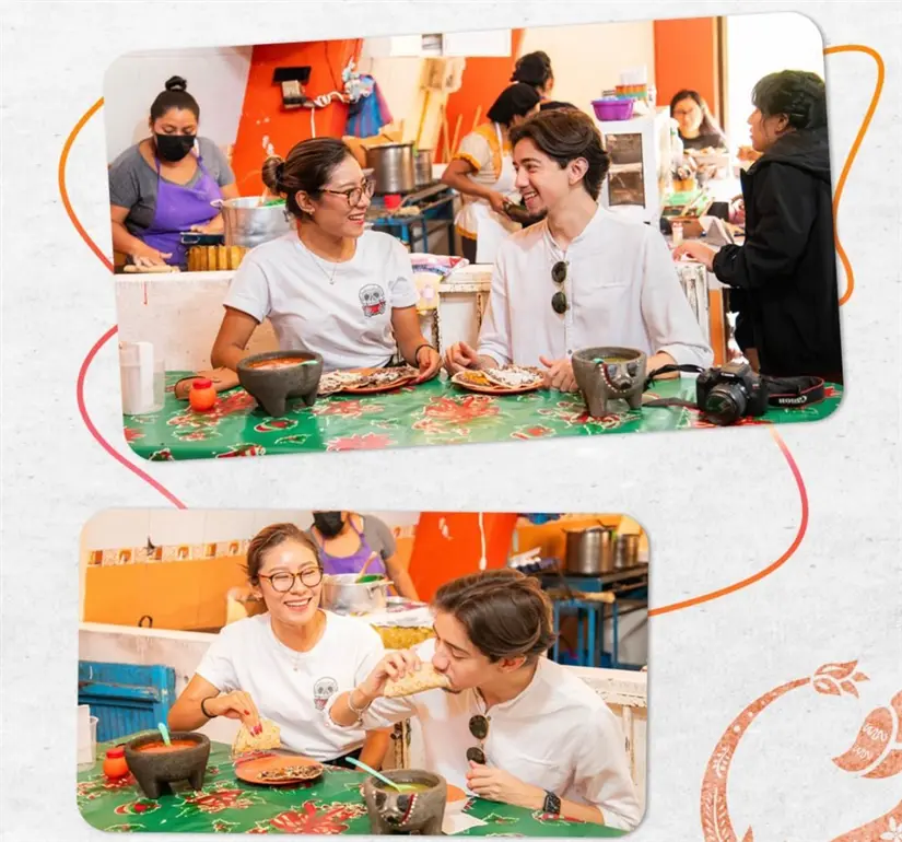 El sabor de Oaxaca te espera en el mercado Zonal de Santa Rosa. Foto: Cortesía.