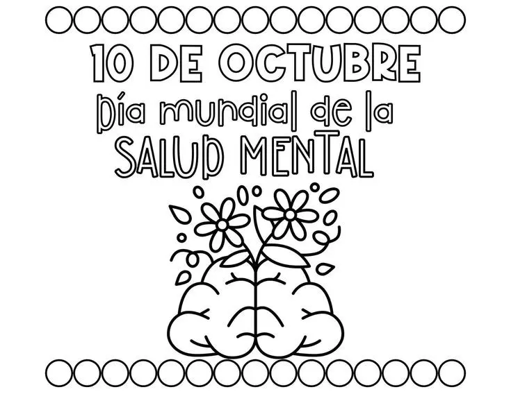 Celebra el Día Mundial de la Salud Mental. Foto: Pinterest.  