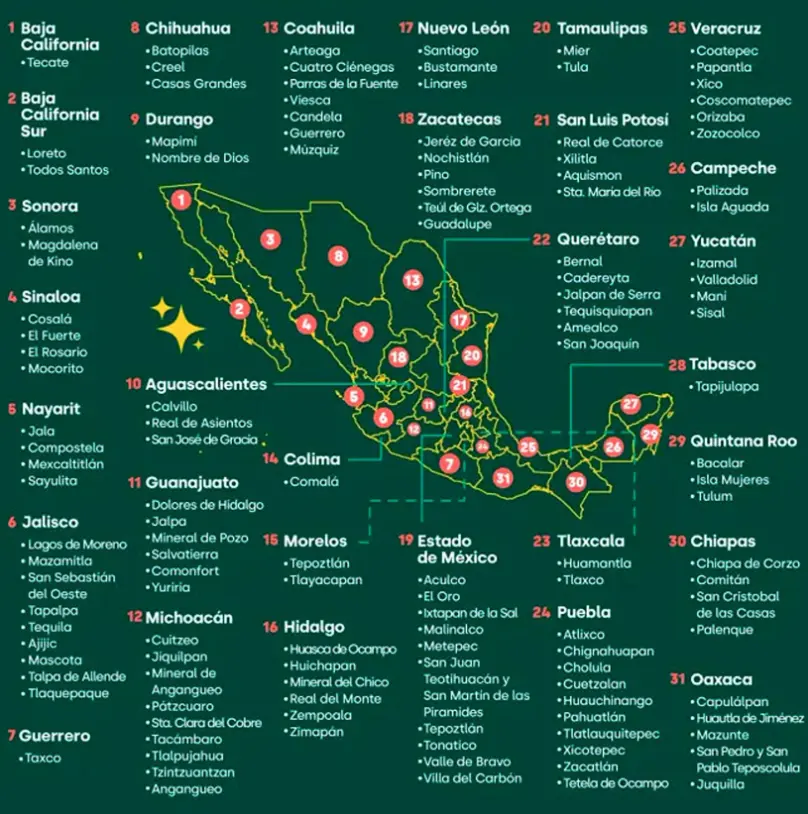 Conoce los 132 Pueblos Mágicos de México. Foto: cortesía.
