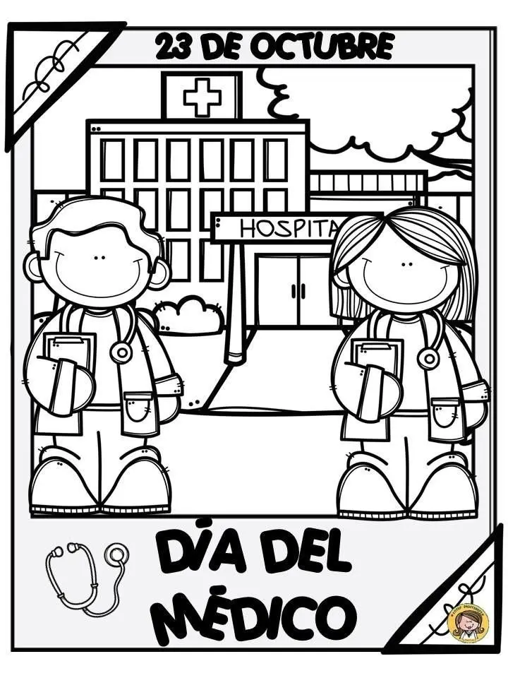 Celebra el Día del Medico. Foto: Pinterest.
