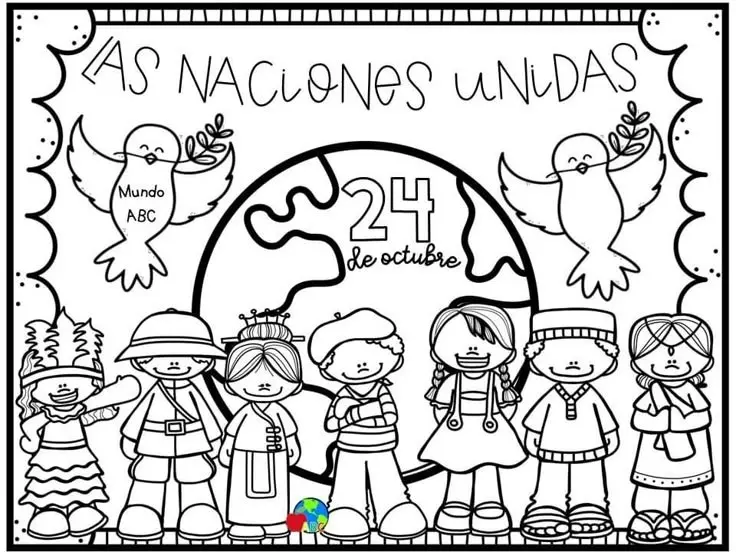 Día de Las Naciones Unidas. Foto: Pinterest. 