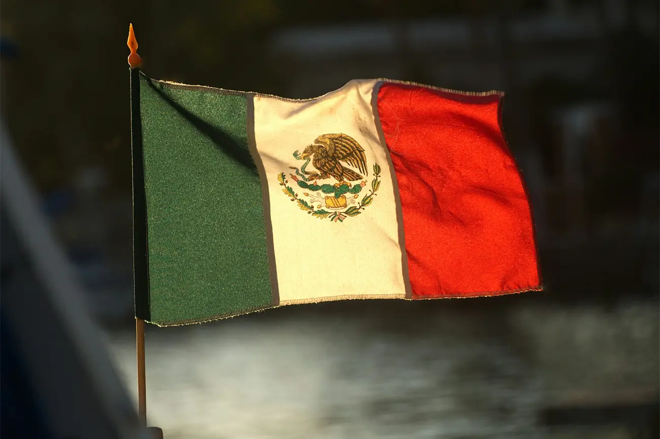 Bandera de México.