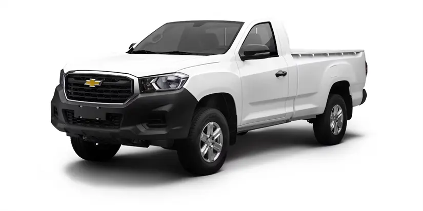 Chevrolet pick up Cabina regular. Foto: Chevrolet.