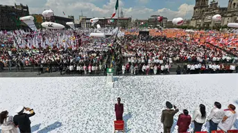 Fotos. “No les voy a fallar”: Claudia Sheinbaum rinde su primer informe y destaca avances históricos