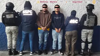 Detienen a dos presuntos narcomenudistas en Venustiano Carranza tras operativo conjunto en CDMX