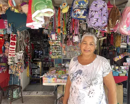 Eva Luz, de los tianguis a "Noris Toys" en el sector Urías de Mazatlán