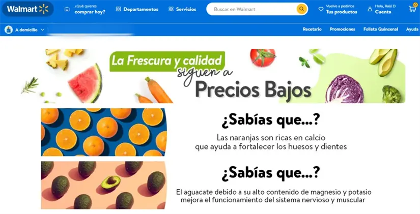 Walmart celebra su esperado Martes de Frescura cada semana.