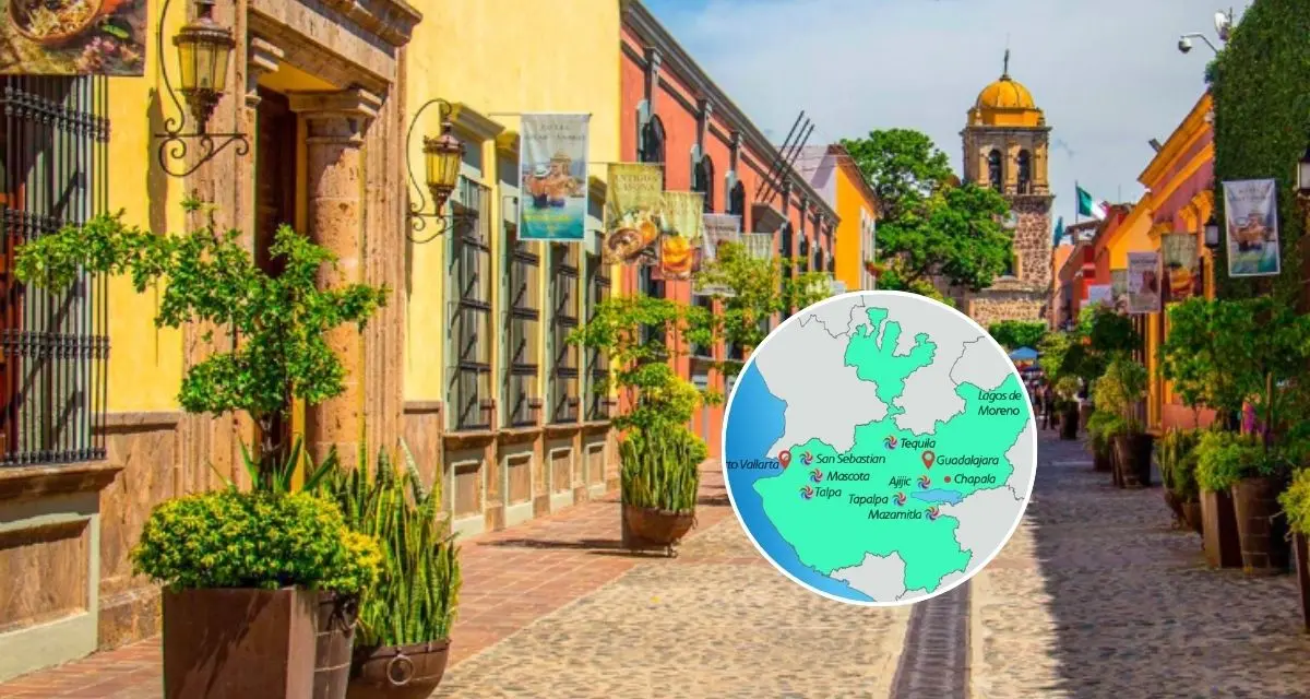 Conoce las rutas para disfrutar de los Pueblos Mágicos de Jalisco. Foto: cortesía