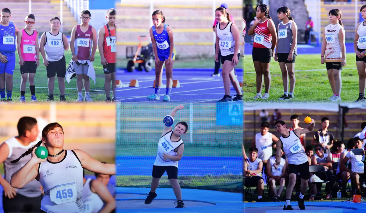 Sinaloa alcanza la gloria en la Paralimpiada Nacional CONADE 2025 en atletismo