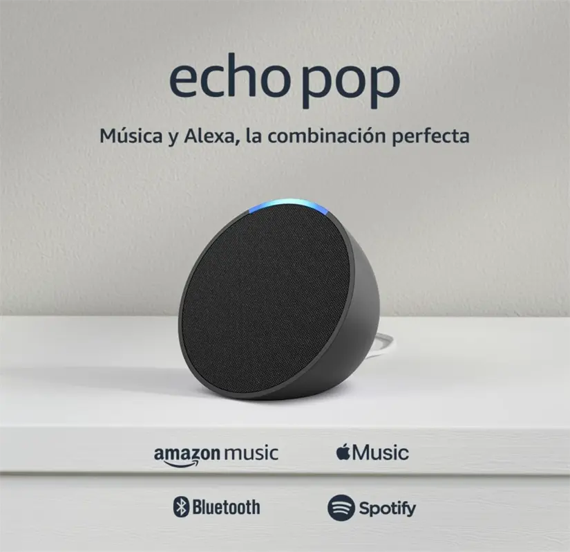 Echo Pop, modelo de Alexa. Foto: cortesía.
