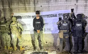 Detienen en Culiacán a Filiberto, integrante de célula criminal en Sinaloa y aseguran arsenal y droga