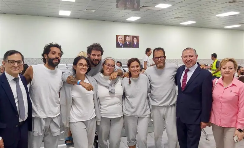 Los mexicanos detenidos en Israel ya están por regresar a México. Foto: Cortesía.  