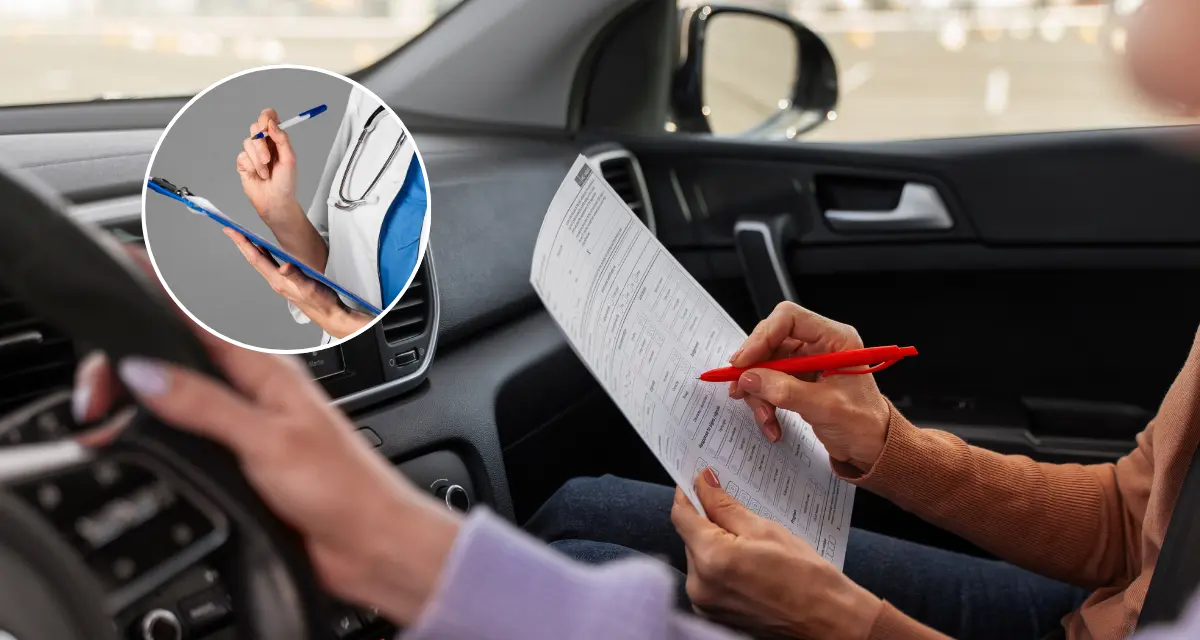 Esta es la lista de enfermedades que podrían quitarte tu licencia de conducir. Foto: Freepik.