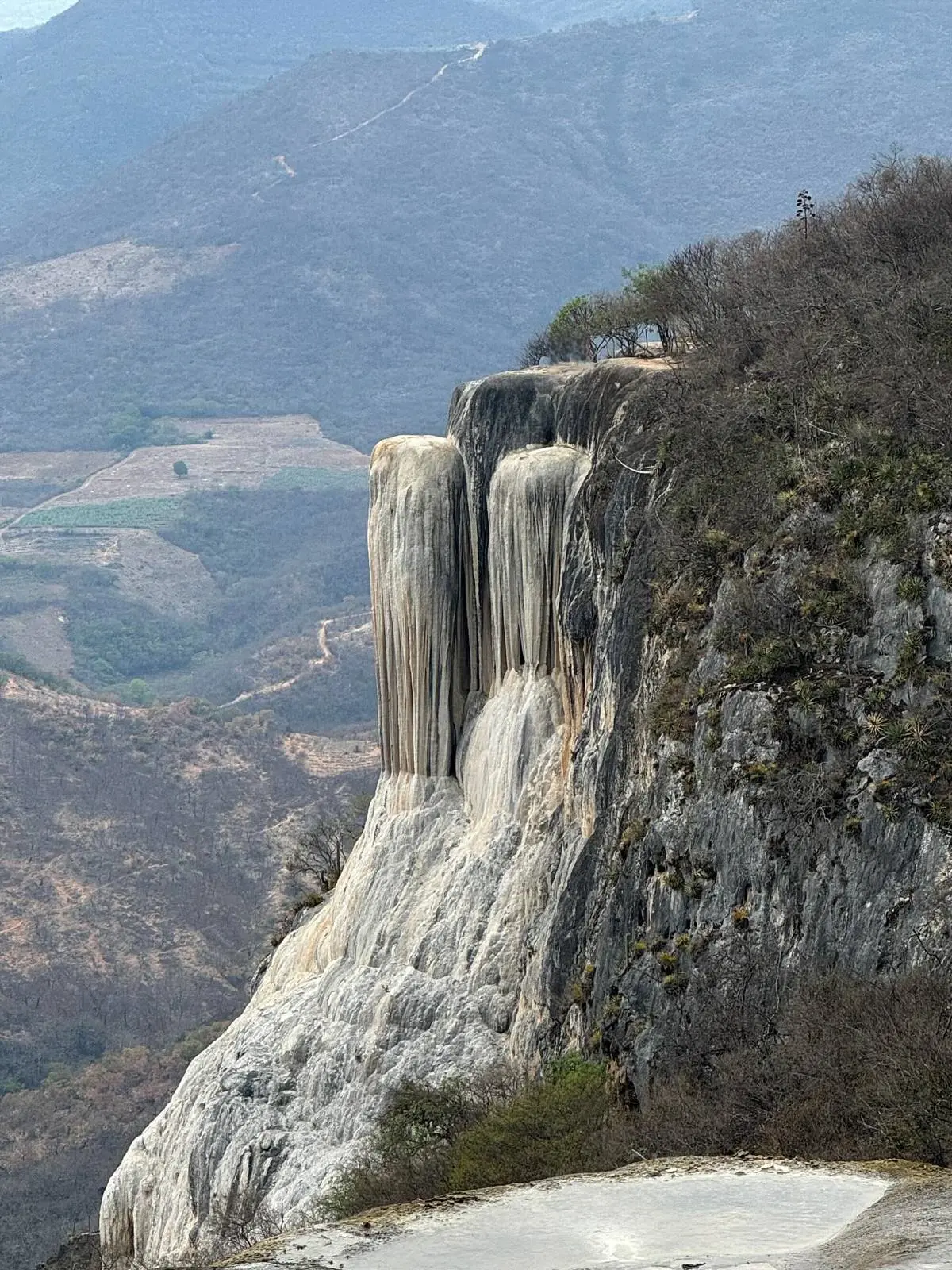 Hierve Agua en Oaxaca.