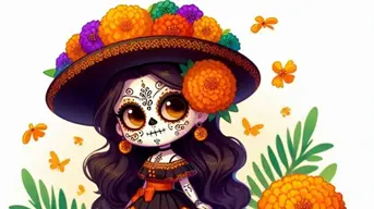 Frases e imágenes bonitas de catrinas y catrines para usar en WhatsApp