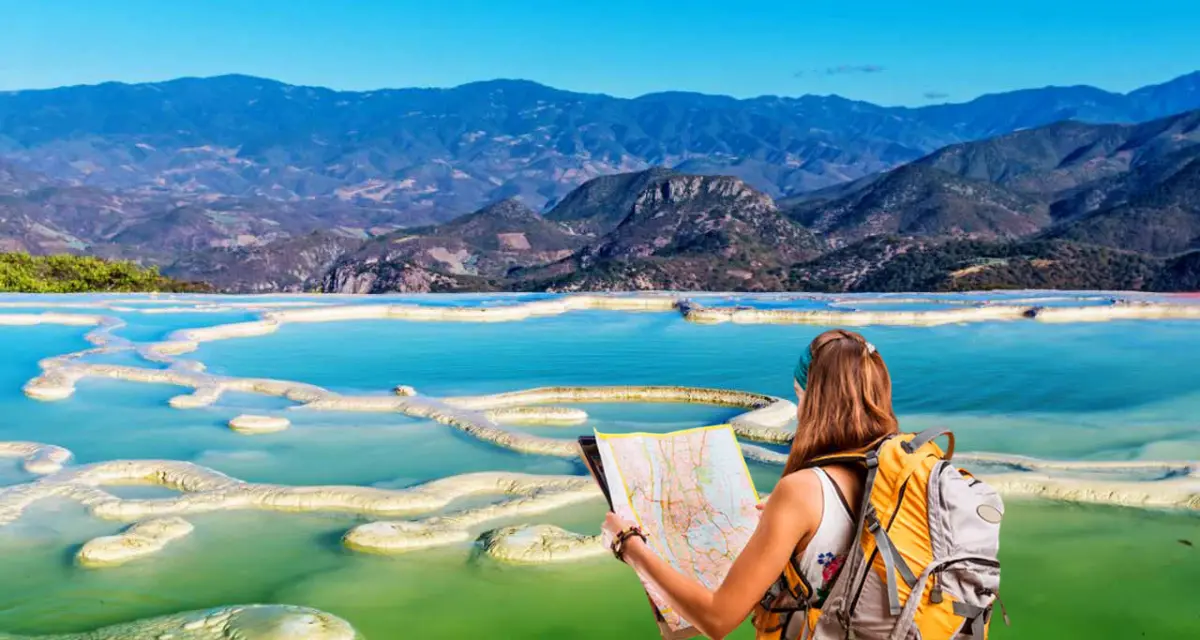 Cómo llegar a Hierve el agua en Oaxaca. Foto: Cortesía.