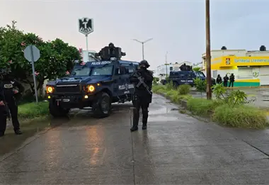 Cinco presuntos sicarios abatidos tras emboscada a policías en Culiacán