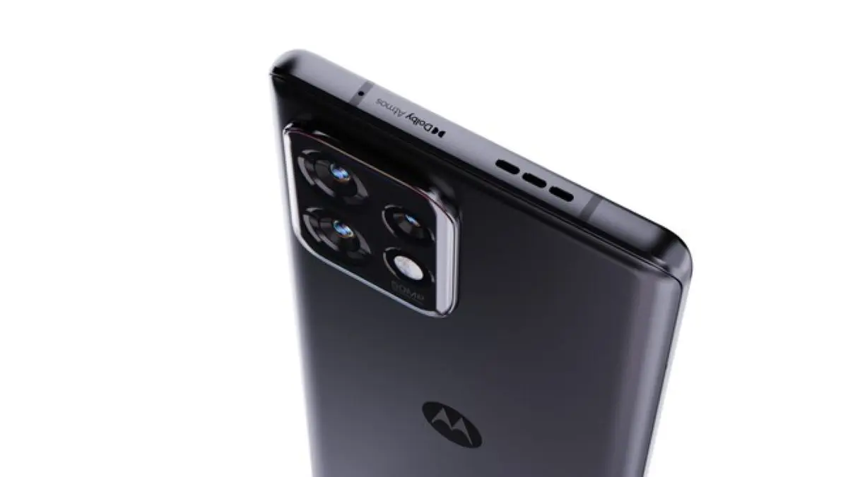 Motorola Edge 40 Pro incluye altavoces estéreos. Foto: Cottesía
