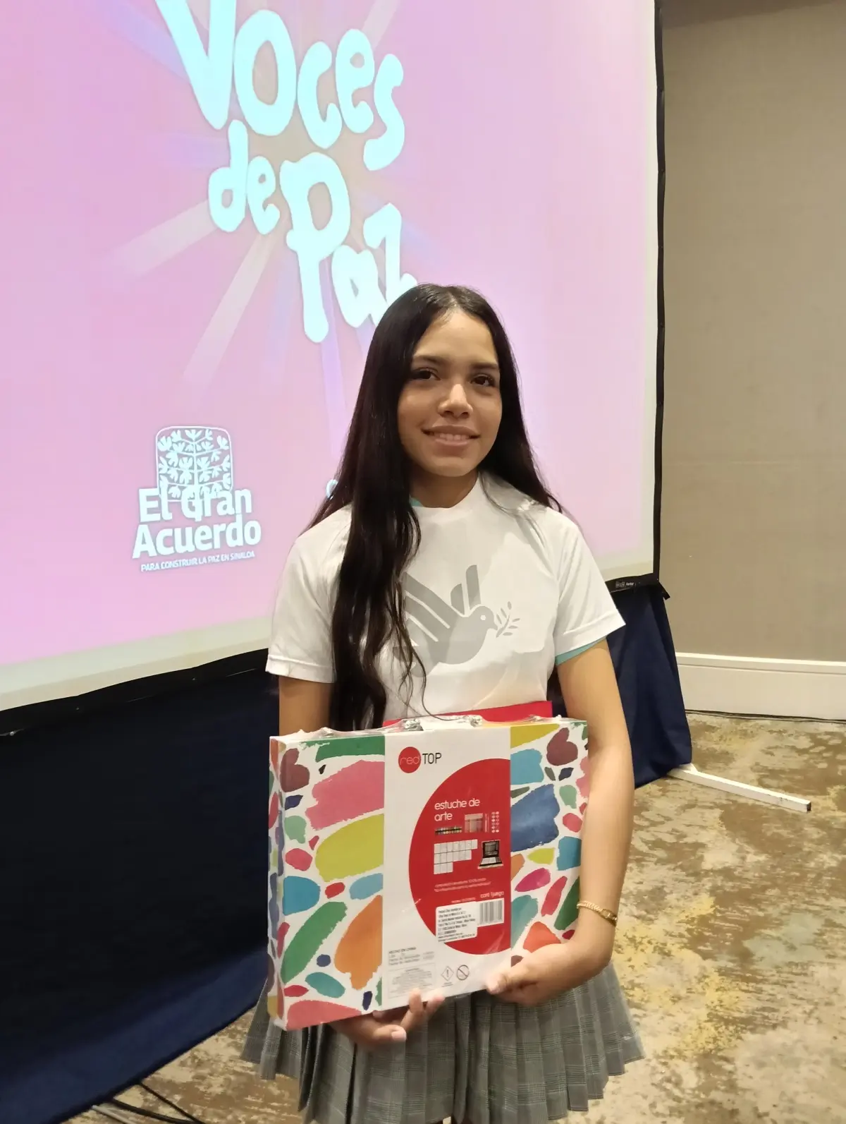 Natalia Sekisaka Millán fue premiada por su obra 