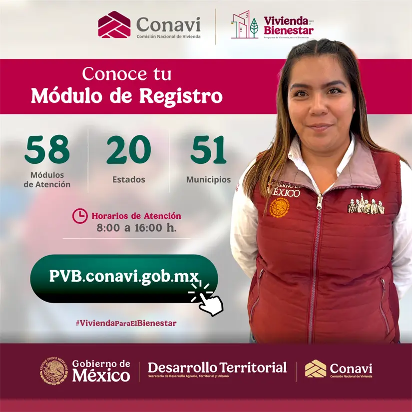 Para más información visita la página web de CONAVI. Foto: Cortesía.