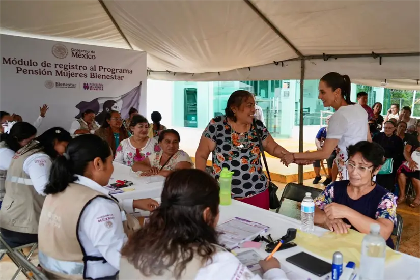 Cuándo me toca que me entreguen la tarjeta de la Pensión de Mujeres Bienestar en Baja California. Foto: Cortesía