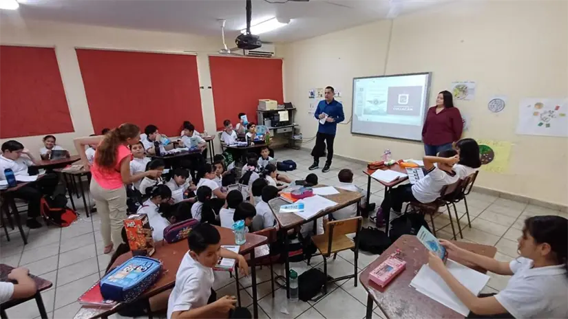 Educación y sostenibilidad: Escuadrón del Agua llegará a 30 escuelas de Culiacán. . Foto: Ayuntamiento de Culiacán