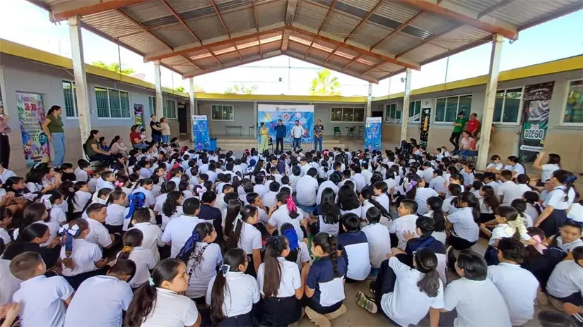 Aprender a cuidar el agua desde la infancia: programa municipal de Culiacán. Foto: Ayuntamiento de Culiacán