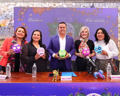 Anuncian el programa de actividades del Festival Ánimas del Desierto 2025 en Saltillo