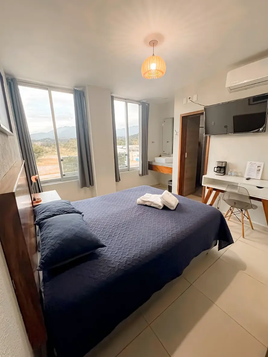 Habitación en el hote Kavalá en San Blas en Nayarit. Foto: cortesía.
