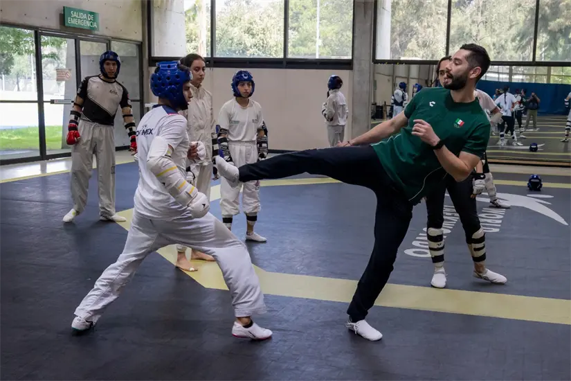 El equipo va por las medallas en el Mundial Wuxi 2025. Foto: CONADE